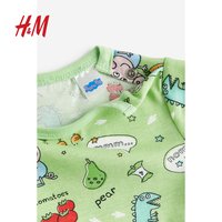【小猪佩奇】HM童装男婴家居服套装卡通印花纯棉睡衣睡裤1085414