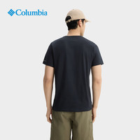 Columbia哥伦比亚户外25春夏男女简约圆领运动短袖T恤AE1363 002 男女同款 S (170/92A)