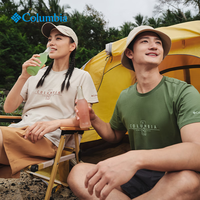 Columbia哥伦比亚户外春夏同款简约时尚圆领运动短袖T恤AE1363 352 M (175/96A) (175/96A) 352(24) M(175/96A)