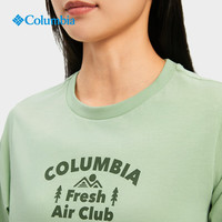 Columbia哥伦比亚户外春夏女子时尚印花透气运动舒适短袖T恤AR3545 350 L (165/88A)