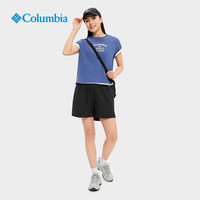 Columbia哥伦比亚户外春夏女子时尚印花透气运动舒适短袖T恤AR3545 593 XS (150/76A)