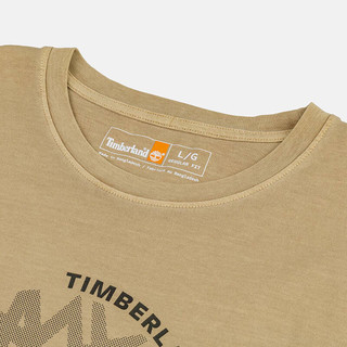 添柏岚（Timberland）男款短袖T恤春夏户外休闲透气|A6BCM A6BCMDH4/甘草黄 M