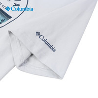 Columbia哥伦比亚春夏男款城市户外吸湿透气时尚印花针织短袖T恤AE8915 043 XL