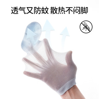 婴儿长筒袜夏季薄款透气无骨网眼袜子男女童宝宝不勒腿过膝防蚊袜