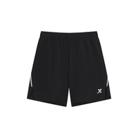 特步童装速干短裤儿童跑步裤2025夏季大童运动五分裤薄款裤子 深奥蓝