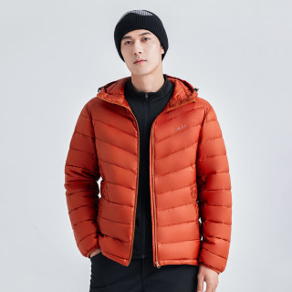 Pioneer Camp 雪狐Primaloft金标P棉棉服男防风连帽棉衣冬季保暖休闲外套轻薄女 日光橙-男款