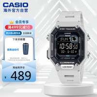 CASIO 卡西欧 智能蓝牙连接运动休闲表 WS-B1000-8BVDF