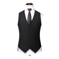 罗蒙（ROMON）西装马甲男士背心潮流正装商务休闲西服马夹男