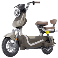 绿源电动自行车K11【5块铅酸电池续航80公里】家用电瓶车电动自行车液冷电机质保10年 风暴灰