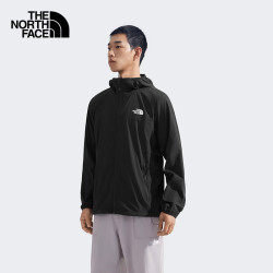 北面 男款凉感防晒衣Sun ChaseUPF50户外多效衣25春夏87VY KX7/黑色 2XL