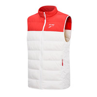 多威 Do-WIN冬羽绒马甲男女式羽绒服马甲防寒保暖短款羽绒马甲2442453 红白/2442453B-N 5XL