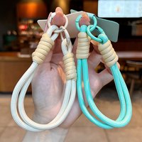 【班诗迪】2025年手机挂绳diy手机壳挂件织包包挂饰手腕短款结实金属高级感配创意带布卡贴多巴胺女男