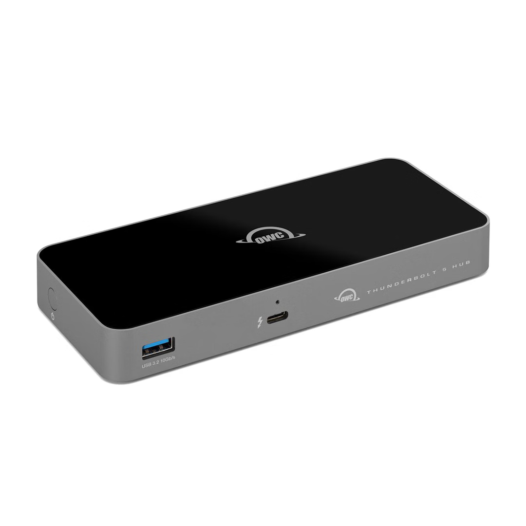OTHER WORLD COMPUTINGThunderbolt 5 Hub 雷电5多接口扩展坞 五口Hub 高达120Gb/s带宽 140w电力 扩展坞