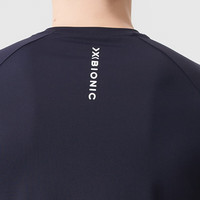 XBIONIC蜂鸟短袖T恤男休闲运动t恤透气夏季跑步户外防晒透气凉感 维亚焦粉灰 XS (<115斤)