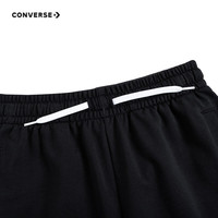 Converse匡威儿童装短裤季薄款男女大童运动裤子外穿五分裤 正黑色 100 /50 【身高92-98cm】 100/50