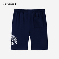 Converse匡威儿童装短裤季薄款男女大童运动裤子外穿五分裤 藏青蓝 130 /56 【身高116-122cm】