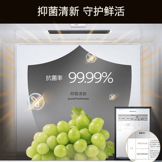 西门子 KF88E1761C 双循环风冷无霜 501L 法式多开门冰箱 浩瀚银