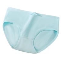 浪莎少女内裤女纯棉中低腰春夏薄款性感日系短裤可爱女士内裤 橙色1黄色1绿色1粉色1 165/90/L