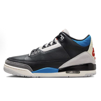 AIR JORDAN 3 Retro OG 男子休闲运动鞋 IB8967-004 黑/椒红/浅灰/军蓝/椰奶色 38