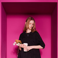 JUICY COUTURE橘滋2025春衬衫女 黑色 L