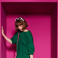 JUICY COUTURE橘滋2025春衬衫女 绿色 S