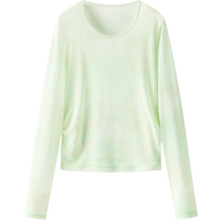 Semir/森马 设计感满印 女士长袖T恤