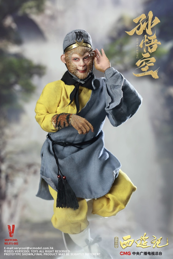 国产动漫周边_VERYCOOL 86版正版授权西游记孙悟空1/6人偶手办多少钱