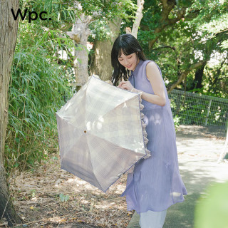 Wpc. 遮阳伞 801-18013 五折伞 遮光法式浪漫荷叶边 94.5cm