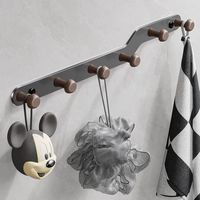 唯妮美 vinme 挂钩高级入户门玄关浴室墙上免打孔排钩壁挂式衣服包包挂钩挂衣架