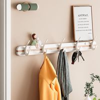 唯妮美 vinme 挂衣架壁挂式墙上挂钩门后挂衣钩衣服衣帽钩玄关置物架高档简约