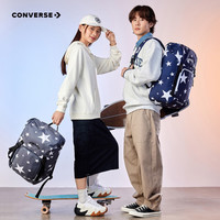 匡威(Converse)匡威双肩包2025春季通勤书包行李包男女童背包大容量休闲包 藏青蓝 M【29*15*42cm 约18L】