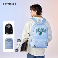 匡威(Converse)匡威童装儿童双肩包2025春季男女书包大容量通勤休闲包包 浅雾霾蓝 M【30*14.5*42cm 约18L】