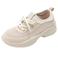 Pansy 盼喜日本女鞋休闲运动鞋一脚蹬轻便厚底老爹鞋