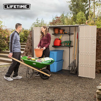 良品生活 lifetime 户外储物柜 立式储藏柜