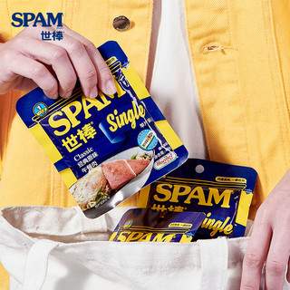 荷美尔（Hormel）世棒SPAM午餐肉罐头方便面搭档即食速食早餐火锅搭档烧烤香锅食材 经典原味60g*5包