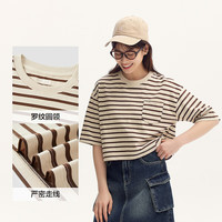 Semir/森马 纯棉宽松 女士短袖T恤