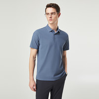 雅戈尔（YOUNGOR）短袖POLO衫男TR抗菌面料凉感锦氨面料瞬间凉感凉爽亲肤2025新品 蓝色VSHQ513127HCA