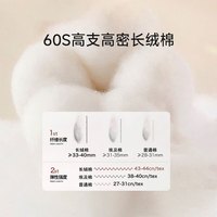 梦百合纯棉床单100%纯棉适合裸睡 60支白色盖布双人用品床罩夏季 杏仁【60支很柔软】 1.8米/2米床 230*250cm