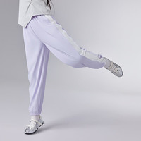 笛莎（DEESHA）童装儿童女童裤子2025夏季中大童休闲时尚运动束脚裤 紫色 130