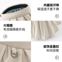 Caramella【88VIP】卡拉美拉帽子女贝壳防晒夏空顶帽防紫外线遮阳帽 黄色