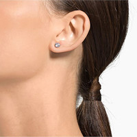 施华洛世奇（SWAROVSKI）Stilla Square Attract百搭耳钉耳环生日礼物女   5408436
