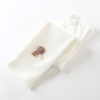 贝婴初新款韩版女童打底裤德绒抽条女童弹力裤中小童潮流公主长裤