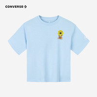 匡威(Converse)【猫和老鼠系列】匡威童装男童短袖T恤夏新款圆领上衣儿童凉感t恤 【建议身高152-158cm】