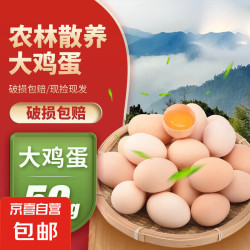 京喜 鲜鸡蛋 单枚50g＊ 8枚