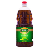 道道全 浓香菜籽油 1.8L 物理压榨非转基因