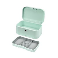 神指宝盒 PRIVATE BOX 多功能指纹锁收纳盒保险箱 基础款 浅绿色