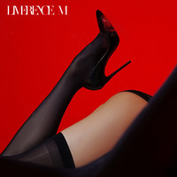 涞觅润丝【暗金&暗夜】长筒丝大腿袜时尚舒适细腻性感超薄防滑高筒袜 紫夜 隐秘 1双 均码 18D-暗夜哑光(大腿围≤58cm)