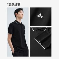 Navigare 纳维凯尔 冰丝面料 纯色翻领短袖POLO衫