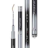 巧渔夫（Skiofishes）龙战悍二代黑坑专用鱼竿手杆19调台钓竿超轻超硬飞磕台钓鱼竿手竿 4.5m 【5.5H】小炮抢鱼 大炮后期