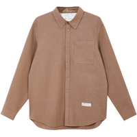 杰克·琼斯（JACK&JONES）春秋新款男士字母刺绣装饰休闲商务纯色舒适时尚衬衫男装22410501  常规  M 175